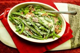 Parmesan Prosciutto Green Beans