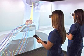 Virginia Western Radiation Oncology students gain experience using the Virtual Environment Radiotherapy Training (VERT) system, which is used at only 50 educational sites in the United States.